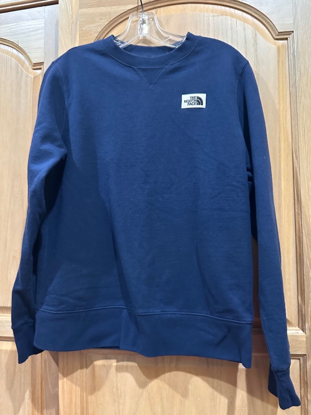 The North Face sweatshirt